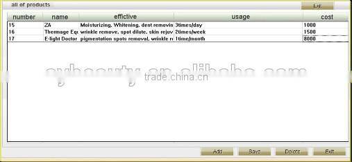 whole sale beauty salon skin scanner machine