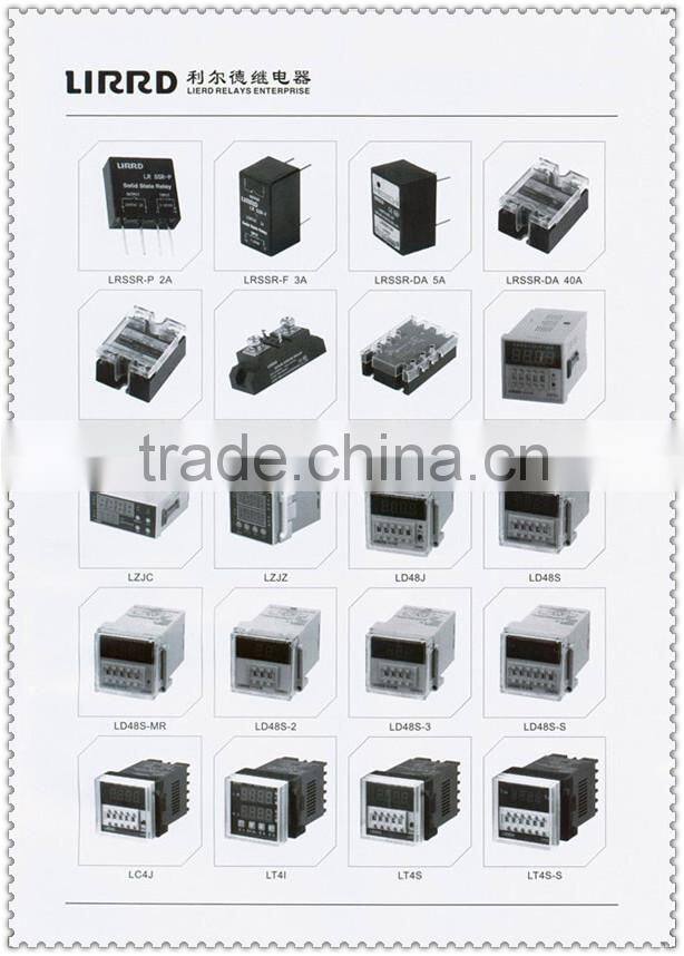 8 pins multiplex digital preset counter LD48J