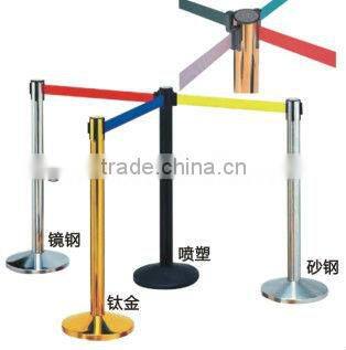 High quality maintain order retractable bank queue barriers