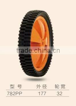 782PP Yanto plastic wheel lawn mower wheel lawn mower spare parts