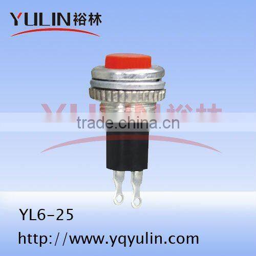 push button switch rectangular plate YL6-25 micro