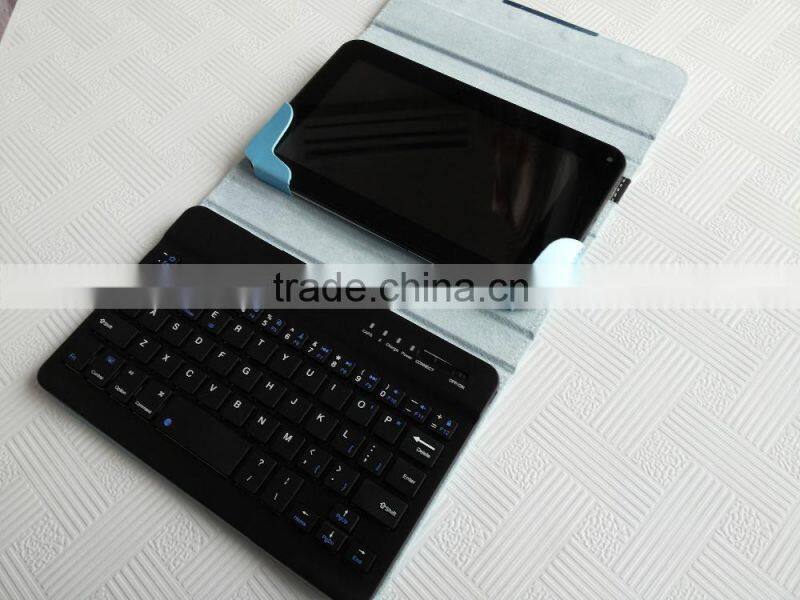 new fashion bluetooth keyboard case for ipad 7 inch
