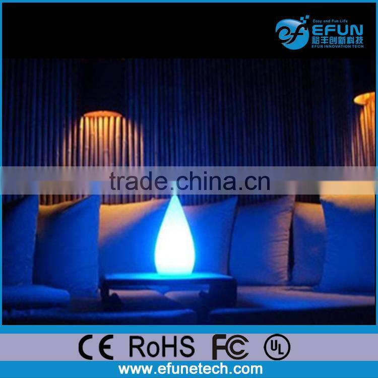 RGB Color changing led craft table lamp,battery powered portable lamps