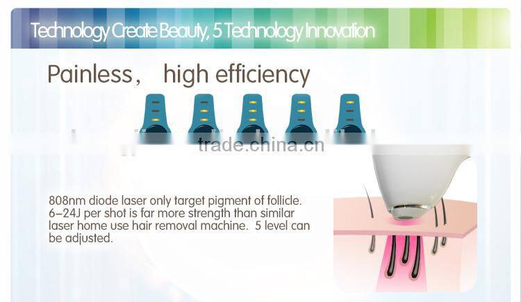Home use 808nm Diode Laser Hair Removal Machine for Hair Removal with CE Certification
