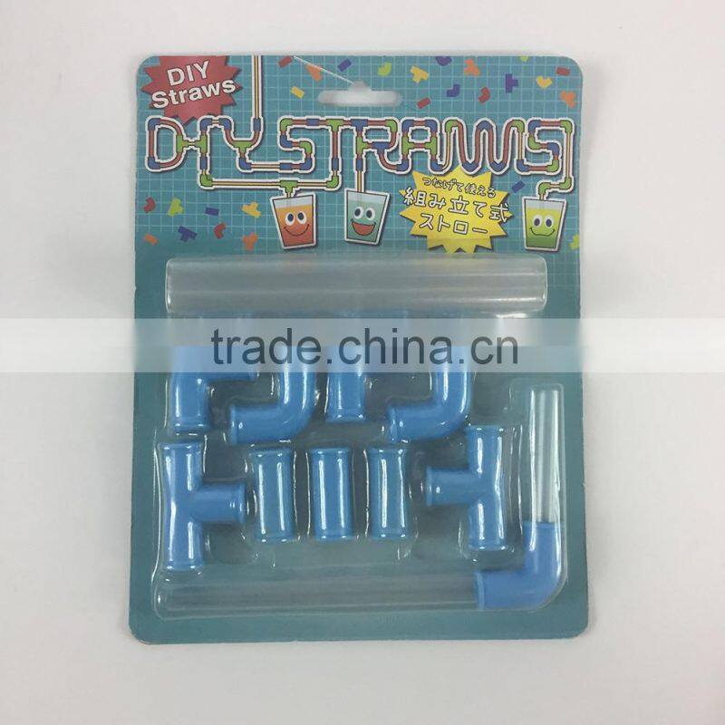 New-arrival Colorful Plastic Creative DIY Straws
