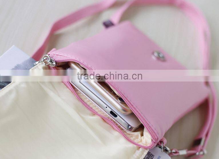 Smooth custom Leather mobile Phone Bag, High Quality mobile Phone Bag, Leather Purse Shoulder mobile phone Bag
