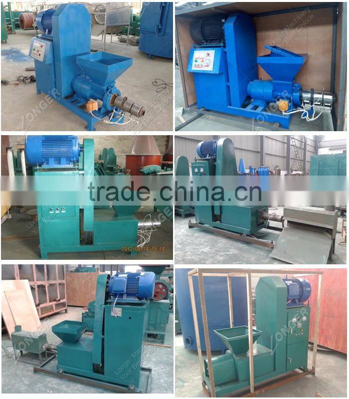 Wood Waste Recycle Wood Charcoal Making Machine/Sawdust Briquette Machine
