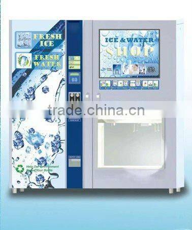 Water Vending Machine with 2 sets dispensing window /3 gallon and 5gallon refilling drinking water vending machine
