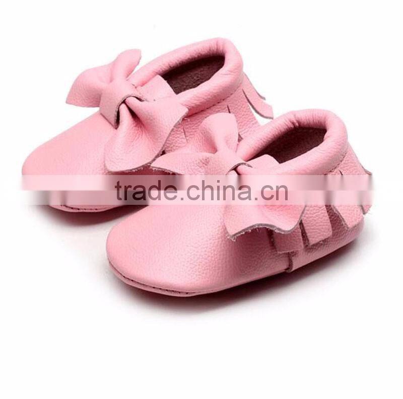 Genuine leather moccasins baby, wholesale shoes baby moccasins