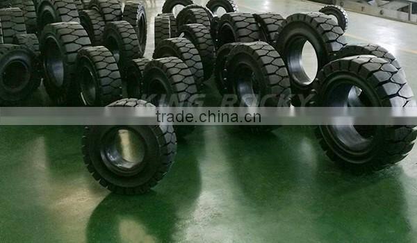 10 inch 7.00-12 solid rubber forklift tires