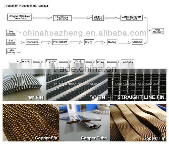 JCB 3CX UK Brand Aluminum Copper Radiator For Excavator