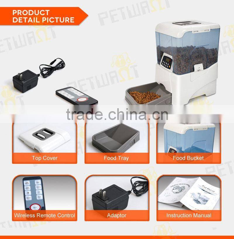 Easy to use pet slow feeder with lcd pf-10a