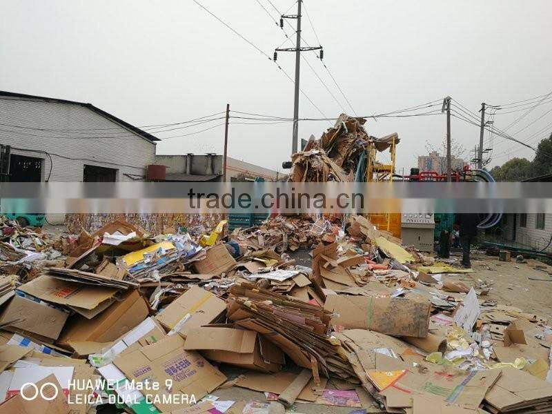 Best sell waste paper baler/ waste paper recycling baling press machine/hydraulic waste paper baler