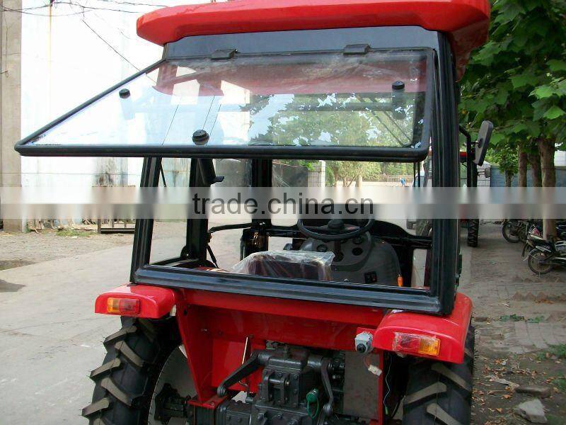 tractor with cabin ,high quality cabin ,foton type engie hood and cabin