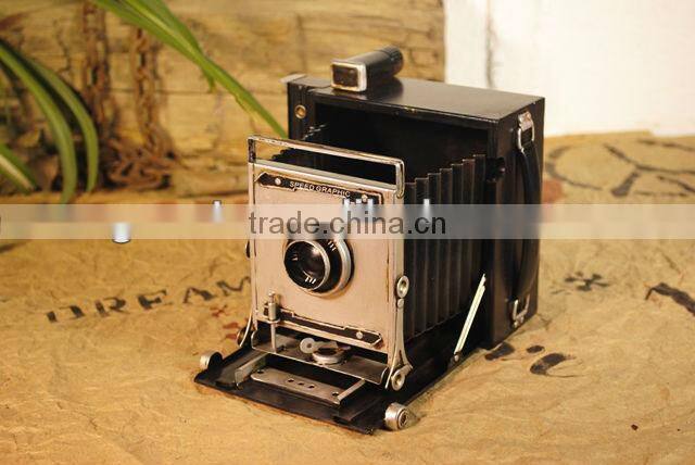Antique fine art classic iron camera model