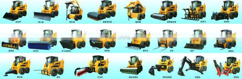 Skid steer loader,China Bobcat JC35 with 35hp engine,loading capacity is 500kg