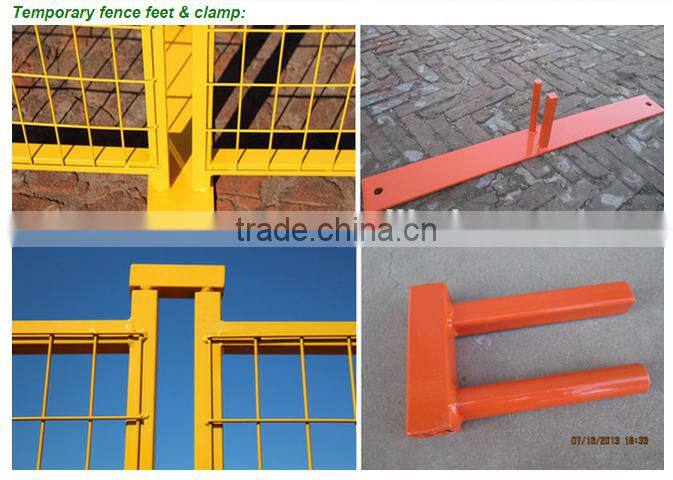 high quality strong temporary fence brace galvanized temp fence stays galvanised temporary fence brace