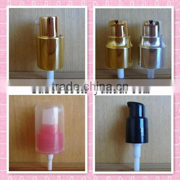 2014 best sell high quality Yuyao Yuhui 20/410 aluminium-plastic treatment pump TP-A13 for cosmetic bottle