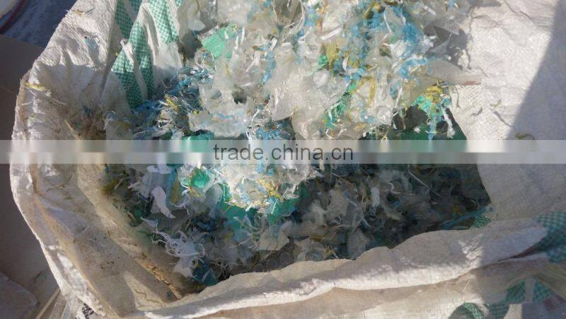 waste PP PE PVC PET plastic cleaning and washing machine line