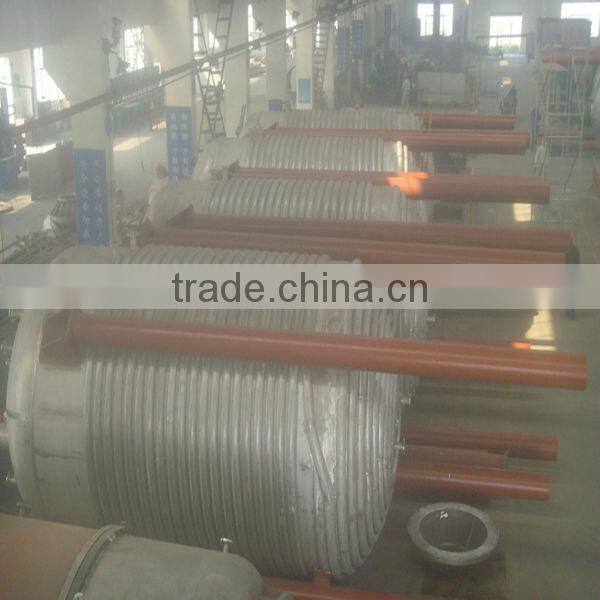 Stainless steel 304 Vacuum Chemical Reactor Anchor+Paddle agitator