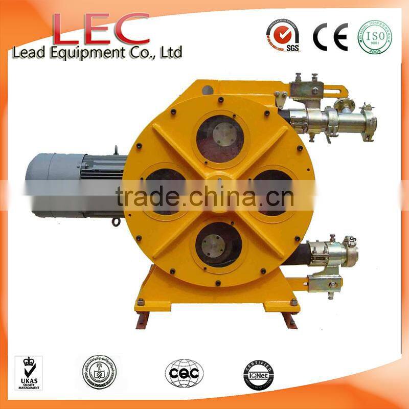 Sprocket chain transmission industrial peristaltic hose pump for shield tunneling machine