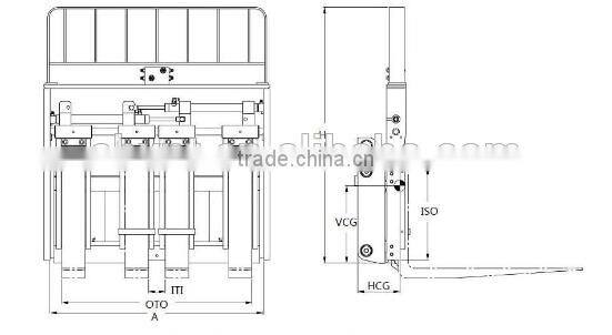G Series Integral Side shifter