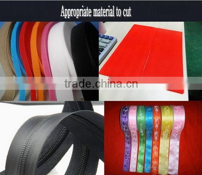 Automatic Hot and Cold Cutting Machine for Backpack Weaving Belt Nylon Ribbon Shoelaces
