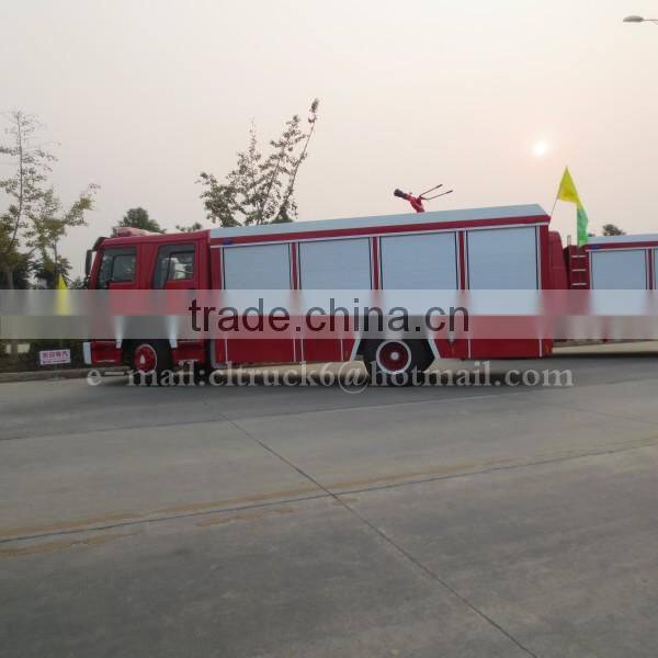 SINOTRUK HOWO 4x2 Foam Fire Truck 8m3