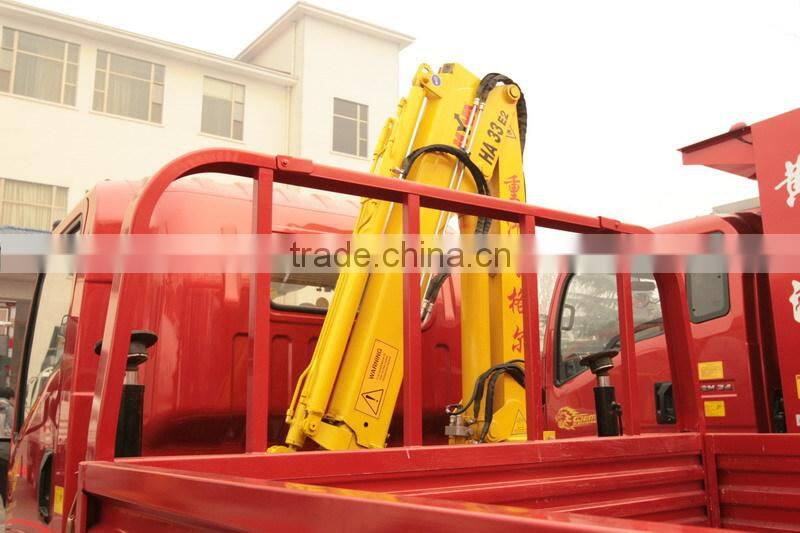 CNHTC 5T CDW 777BP2D light truck with crane (china manufacturer)