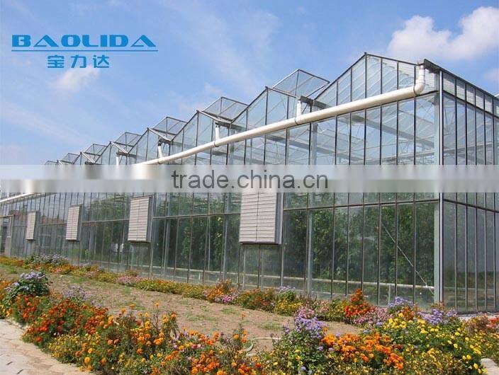 agriculture glass greenhouse kits