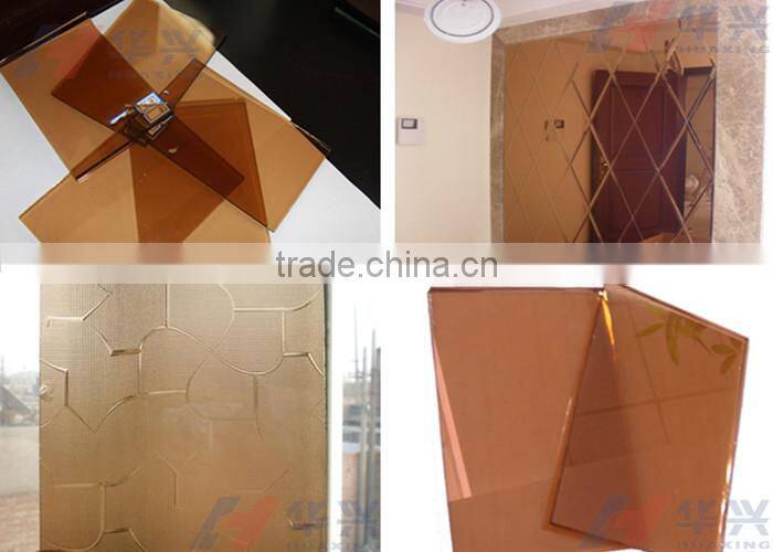 CE Certificated 4mm 5mm 6mm 8mm 10mm 12mm Bathroom Use Shower Door Stained Glass