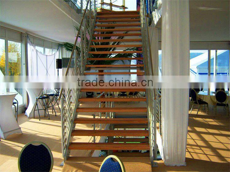 Luxury multi-level structure wedding events tent with lighting for sale