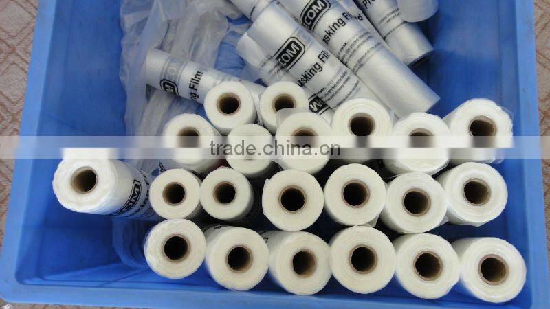 flake resistant prefolded masking film