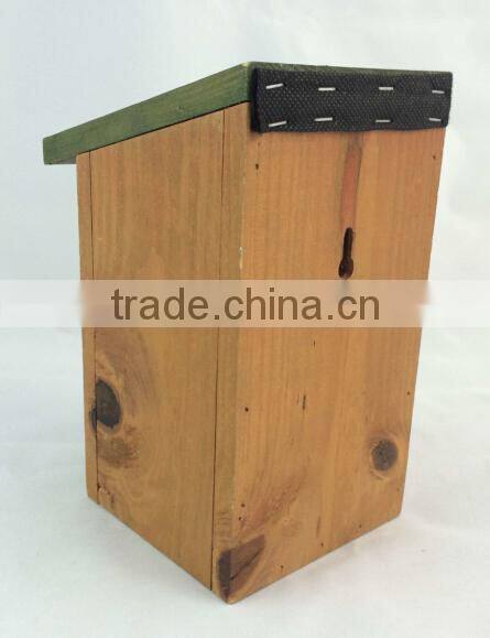 New design Wooden Bird Box FSC/Nest box /wooden bird house in china for wholesale