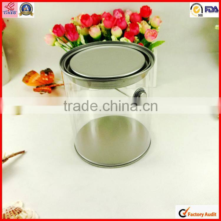 4 color printing pvc clear robot clear box