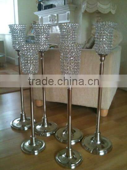 Votive Candle Holder,Crystal Votive Holder,Diamond Crystal T-Light Candle Holder/Wedding gift set/2013 Promotional gift items