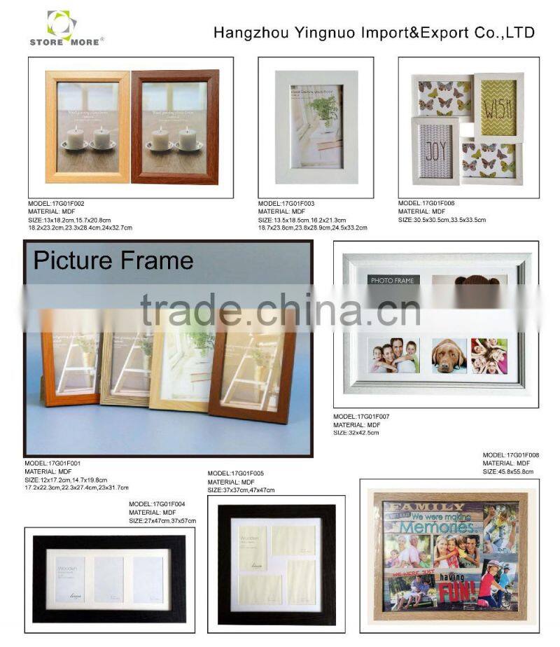 Store More Fashional Display Extra-Large Table 4 Set Photo Frame