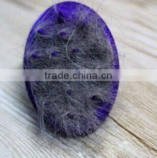 CY108 Pet Comb Mucous Wool Implement Silicone Comb Cat and Dog Fur Cleaner Pets Hair Comb