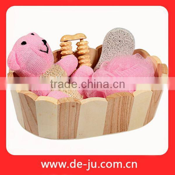 5 pieces Spa Bath Set Gift Set Resort Wooden Gift Set
