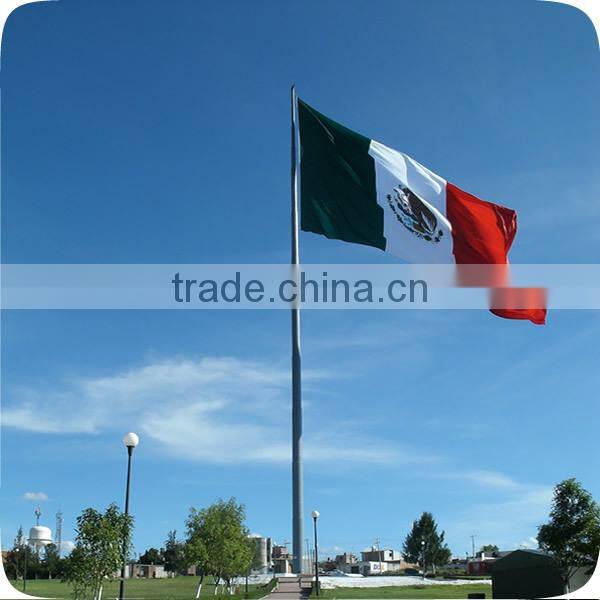 Electric Commercial Outdoor Taper Stainless Steel Flag Pole