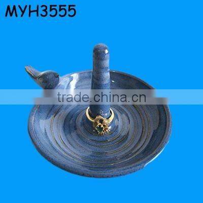 ceramic heart shaped bowls wedding ring bearer