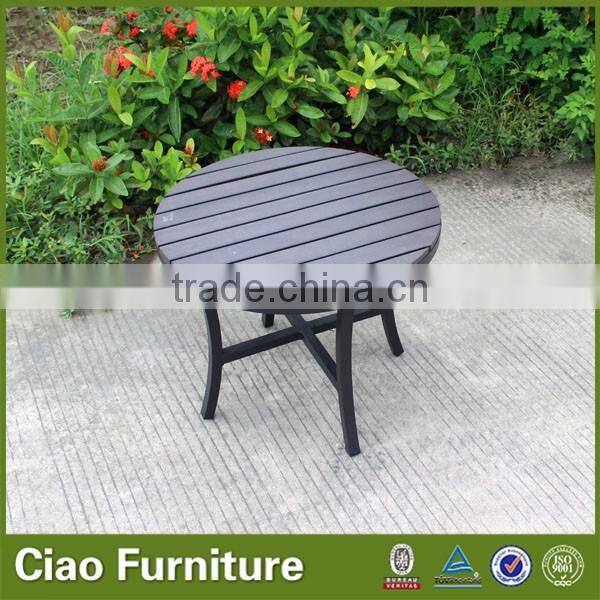 Modern round teak wooden teapoy designs