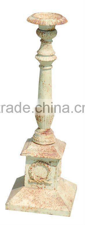 cast iron floor standing candle holders
