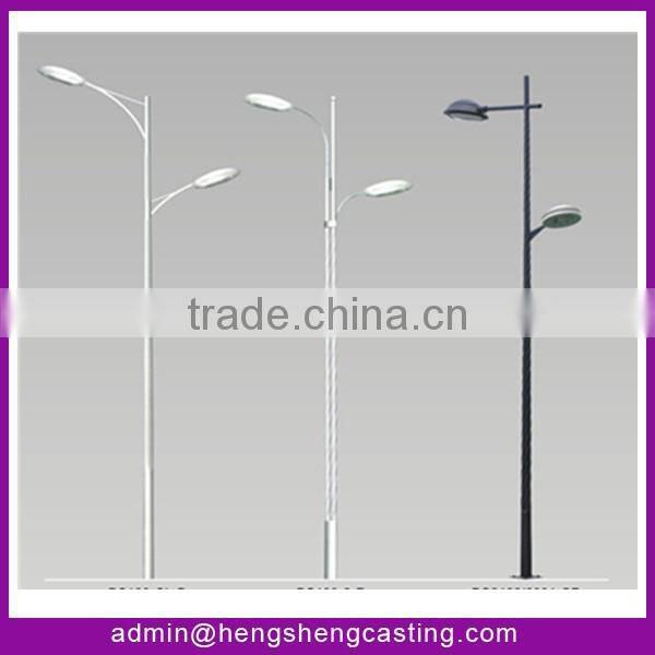 Antique double arm street lighting pole price
