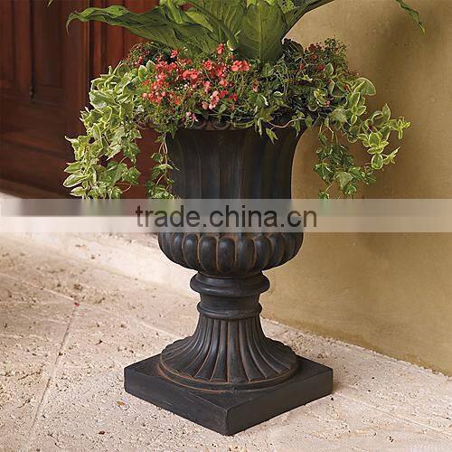 Boto hengsheng cast iron metal planter urn
