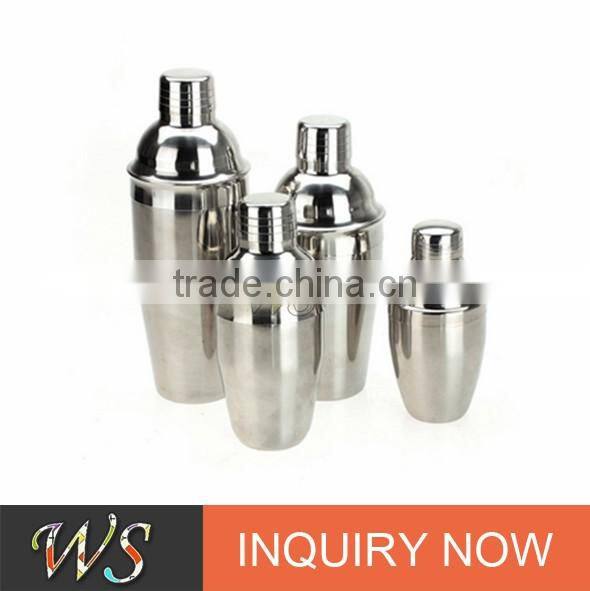 2017 famous high quality and popular cocktail shaker bartender set