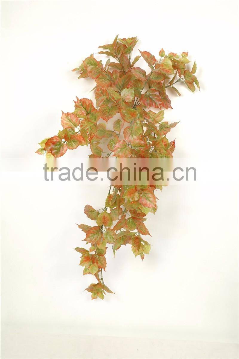 plastic decorative artificial grass creepers hanging rattan