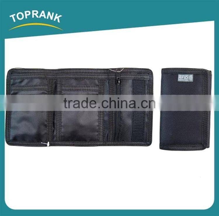 Toprank Best Selling Multifunctional RFID Blocking Sleeve Travel Wallet Bank/ID Card Holder RFID Blocking Wallet