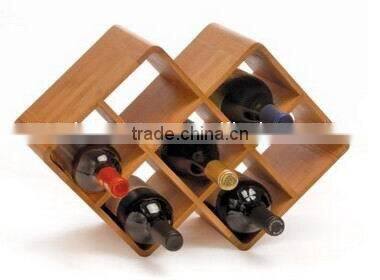 bamboo wine rack for pub