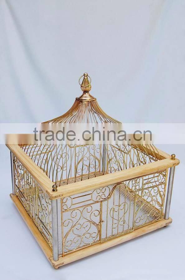 new modern design fancy metal bird cage
